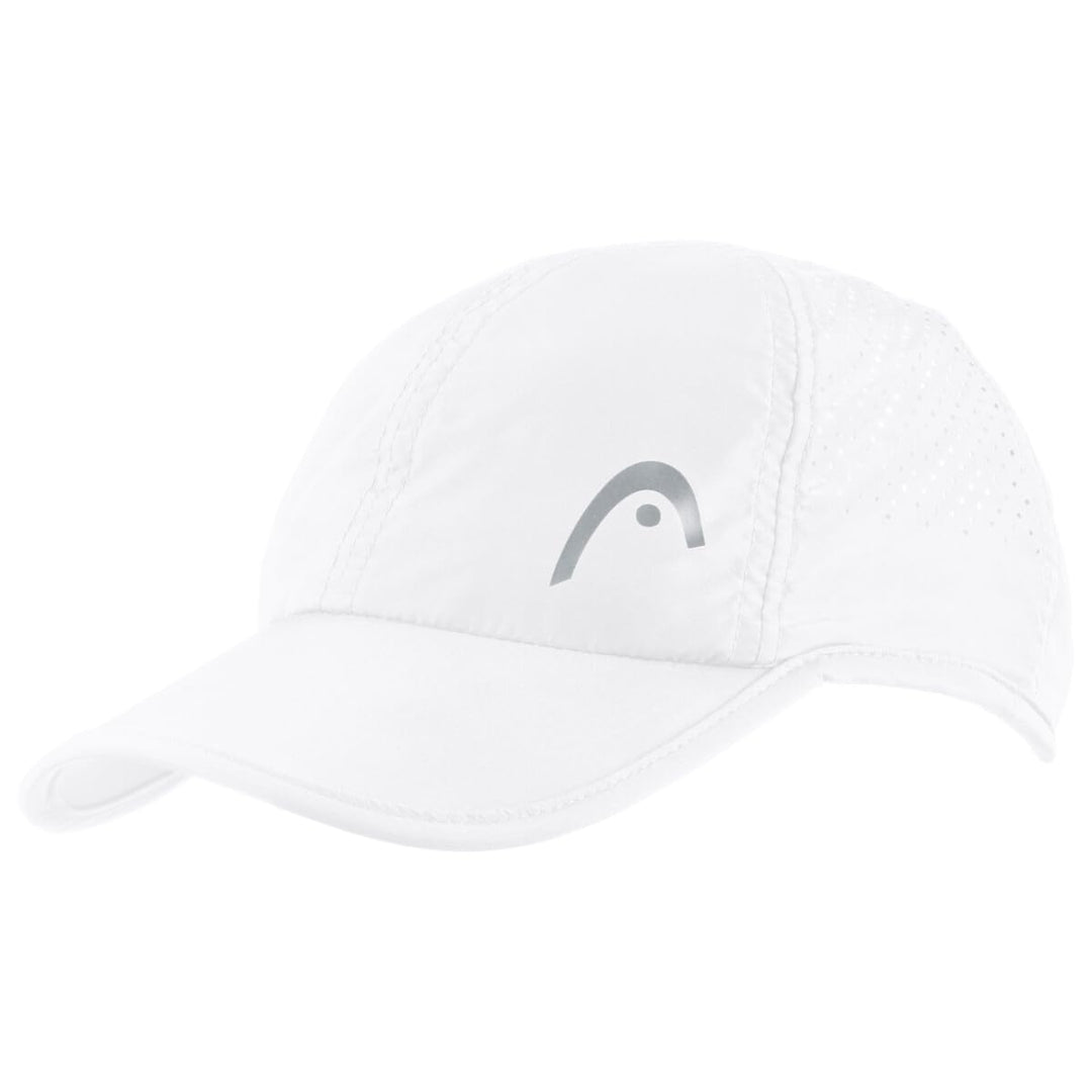 HEAD Unisex Cap Pro Player Cap Einheitsgrösse Weiss, Einheitsgrösse Weiss