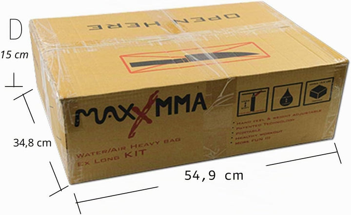 MaxxMMA Wasser/Luft Heavy Bag 3' Schwarz, 3' Schwarz