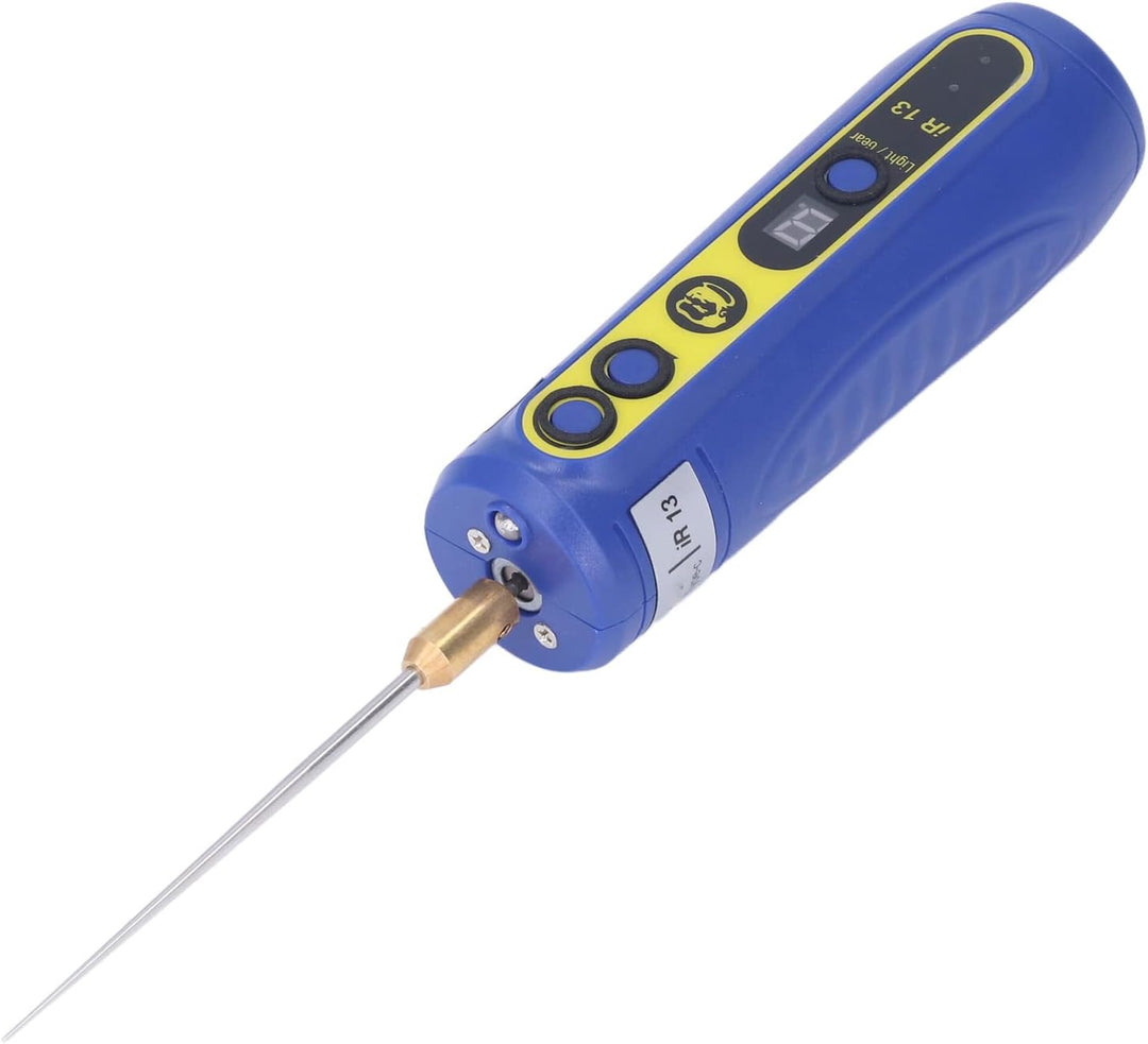 lyrlody Elektrisches Klebstoffentfernungsgerät, 4-stufig einstellbar mit CW/CCW-Motor und OLED-Displ