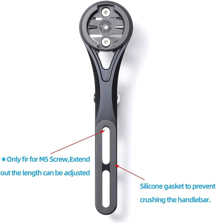 Fahrrad Halterung für Aero Lenker,Aero Integrated Handlebar Out Front Combo Mount Kompatibel mit Gar