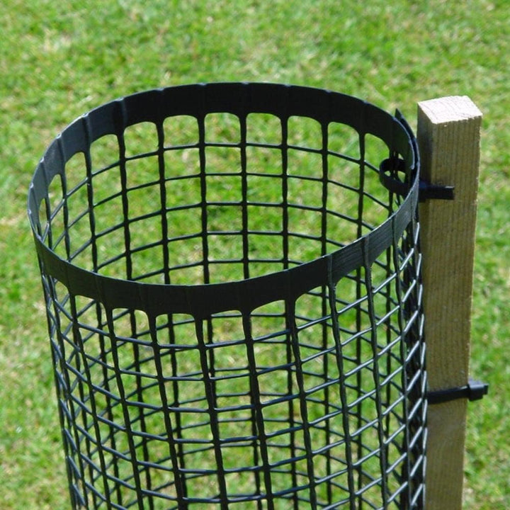 Hartholzpfähle | 10 Stück | 200 cm | Ø 25 x 25mm | angespitzte Pflanzstäbe aus Eiche, 10