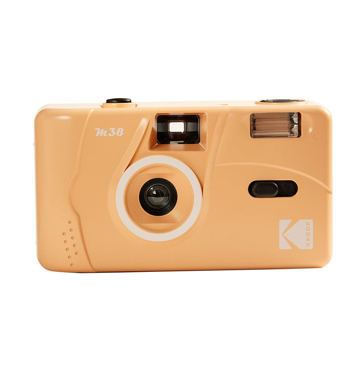KODAK DA00257 - KODAK M38-35mm wiederaufladbare Kamera, hochwertiges Objektiv, eingebauter Blitz, AA