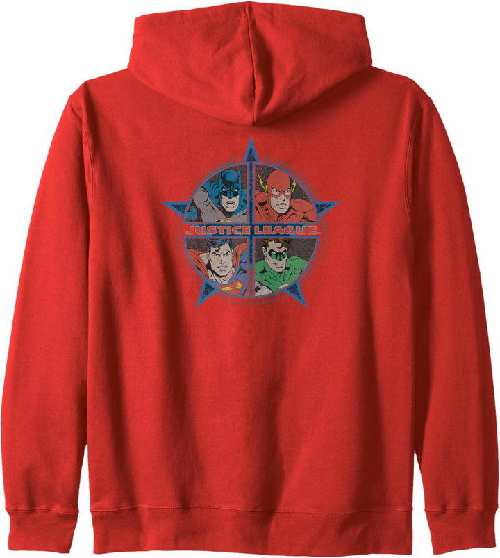 Justice League Four Heroes Kapuzenjacke