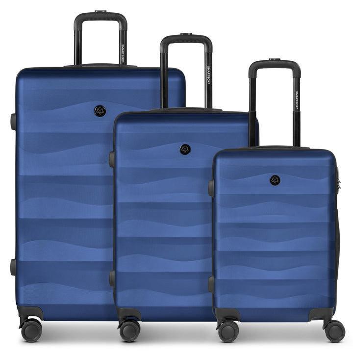 SMARTBOX Hartschalen Koffer-Set 3-teilig für Damen &amp; Herren | leichte &amp; stabile Reise-Trolleys aus h