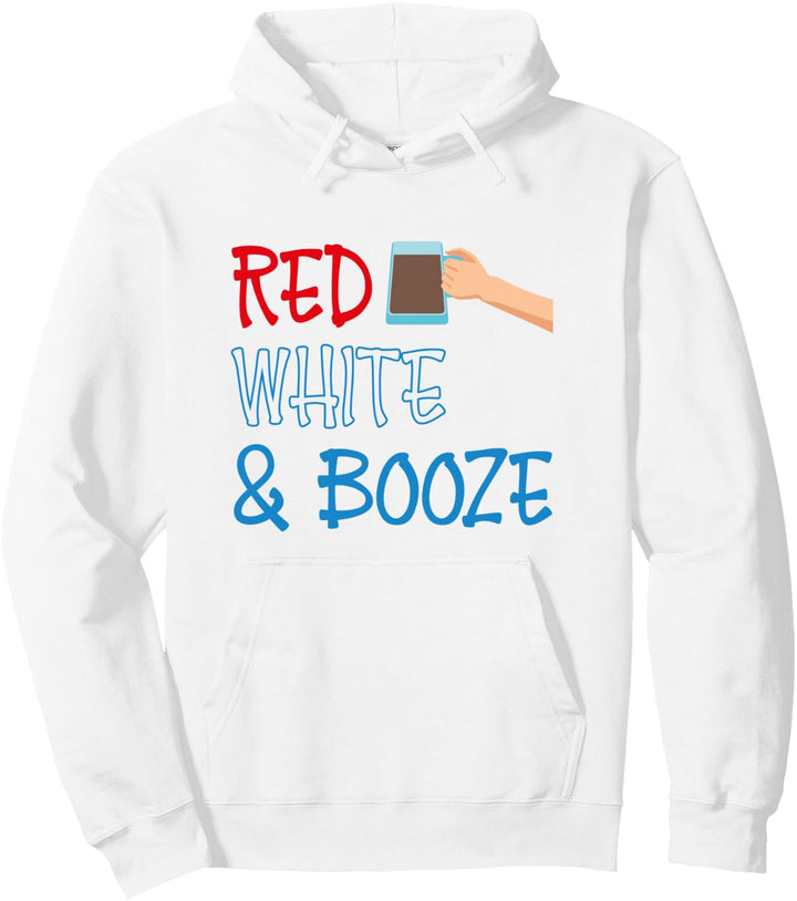 4. Juli USA Amerikanische Trinkparty Pullover Hoodie