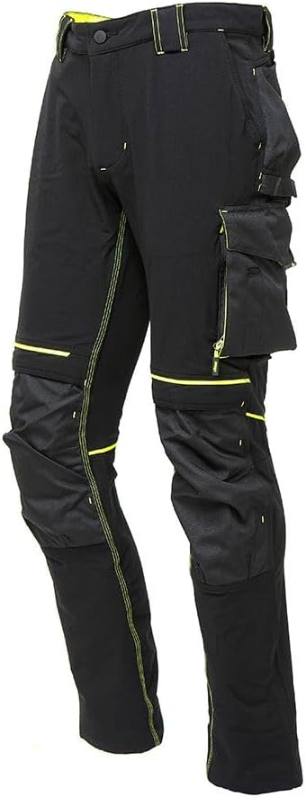 U-Power ALIEN, T-Shirt aus 100 % Baumwolle, langärmlig, schmal geschnitten, gerippter Kragen, bequem
