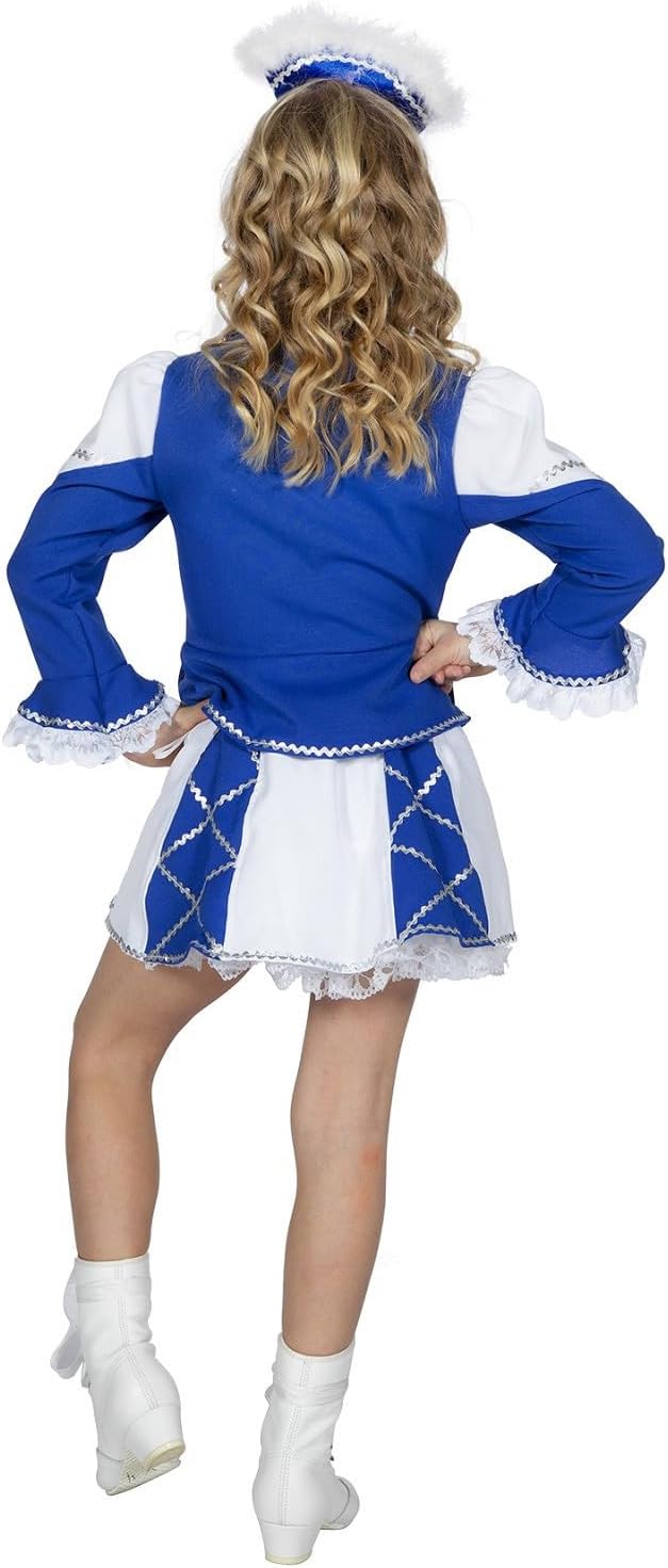 Wilbers Federbein Majorette 9–10 Jahre (blau)