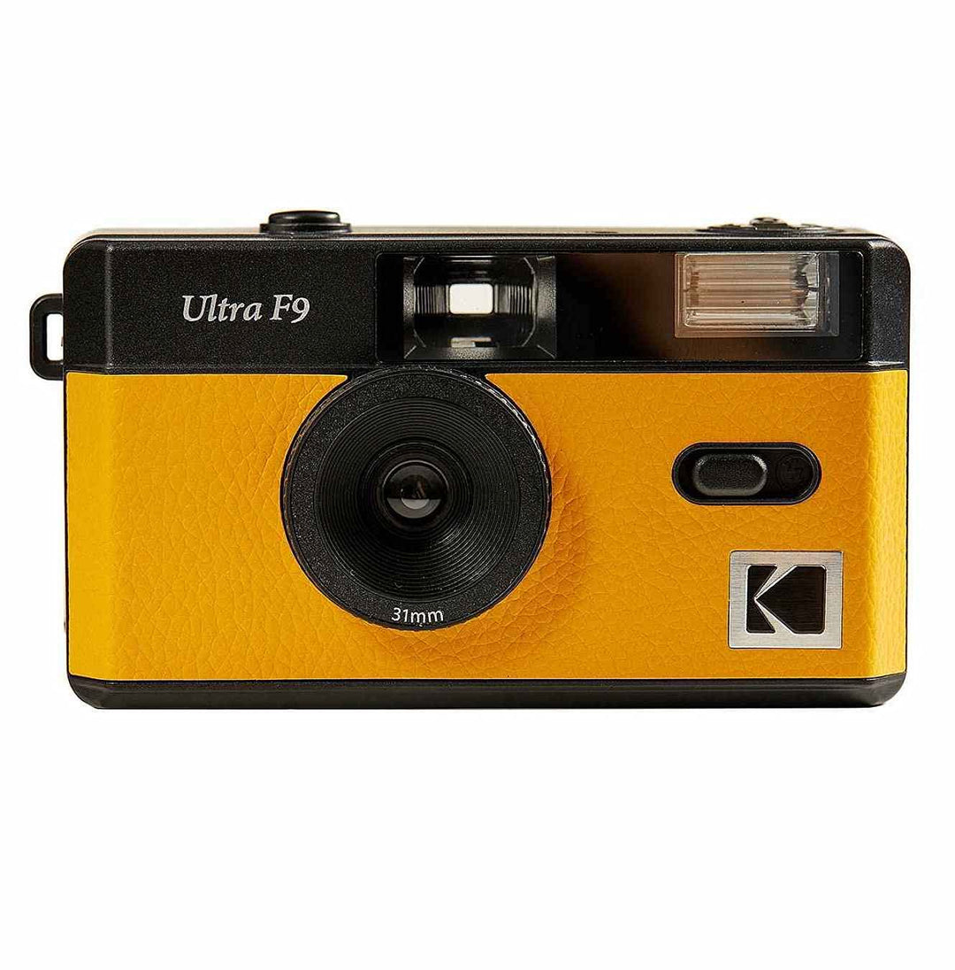 KODAK 490172 Ultra F9 35 mm Filmkamera, Retro-Stil, fokusfrei, wiederverwendbar, eingebauter Blitz,