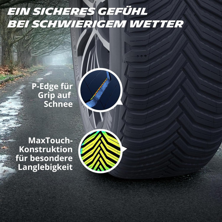 MICHELIN GANZJAHRESREIFEN 205 55 R19 97V MICHELIN CROSSCLIMATE 2 TL M+S 3PMSF EL S1 205/55R19 97 V,
