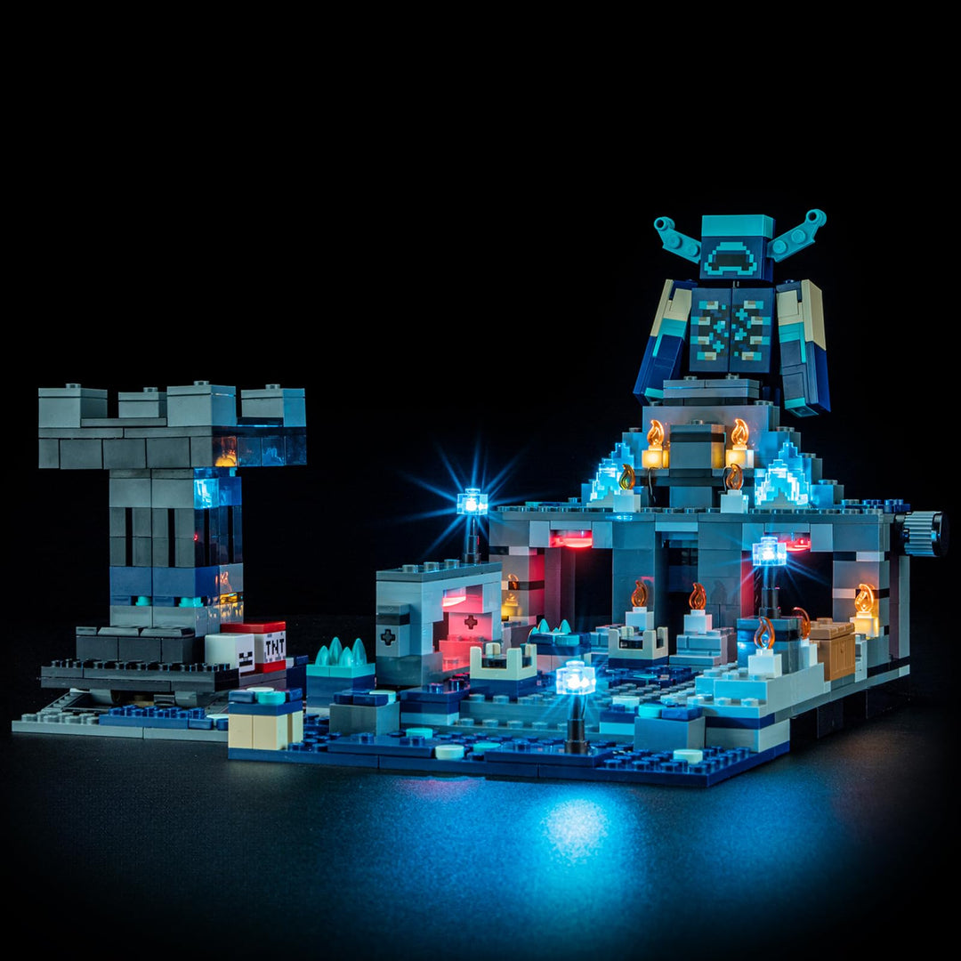 BRIKSMAX Licht für Lego Das Duell in der Finsternis 21246 - Compatible with Minecraft Bausteinen Mod