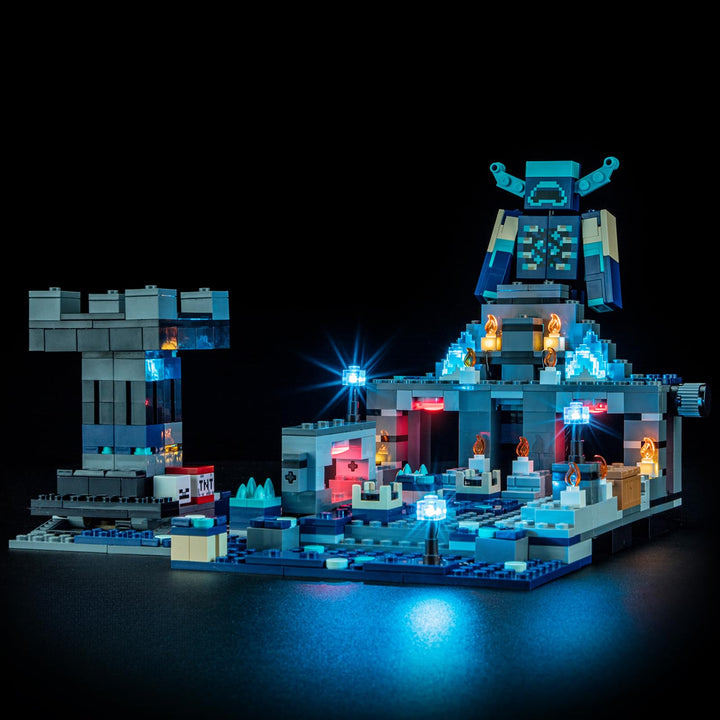 BRIKSMAX Licht für Lego Das Duell in der Finsternis 21246 - Compatible with Minecraft Bausteinen Mod