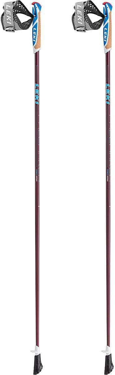 LEKI Smart Response Wanderstöcke 105cm aubergine-white-blue, 105cm aubergine-white-blue