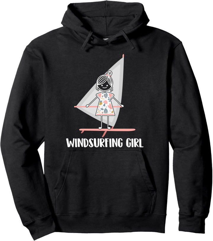 Windsurfing Surfbrett Segel - Windsurfen Windsurfer Pullover Hoodie