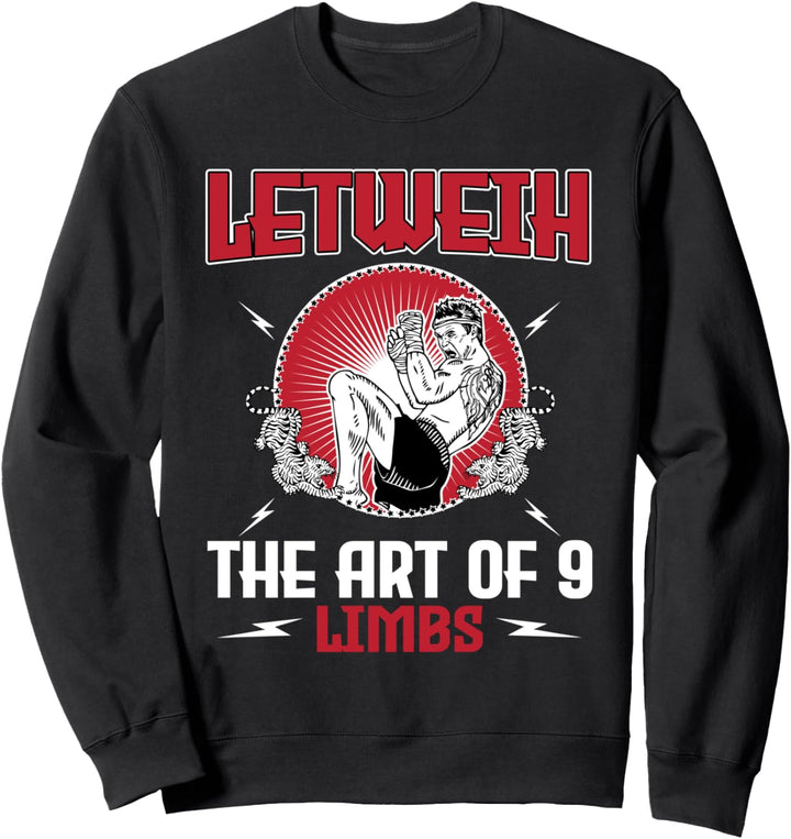 Tolles Lethwei Box-Outfit für Kickboxen und MMA Sweatshirt