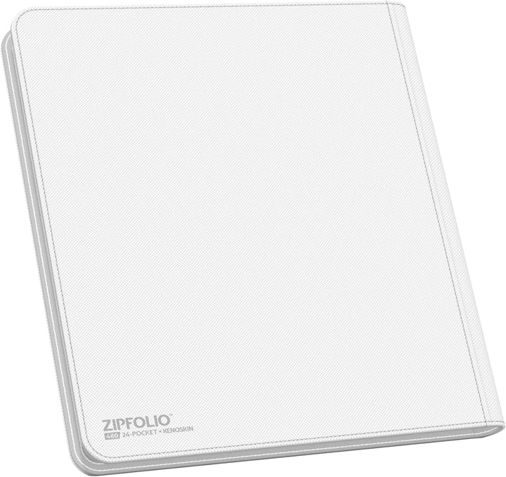 Ultimate Guard UGD010470-12 Pocket QuadRow ZipFolio XenoSkin, weiss, Weiss