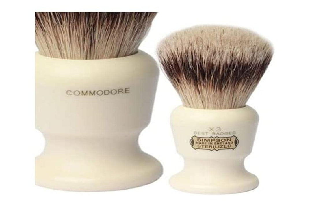 Simpsons Shaving Brushes =Commodore X3 Best Badger, One Size, Estándar