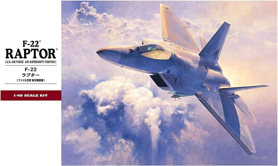 Hasegawa PT45 - F-22 Raptor, Weiss, Mittel