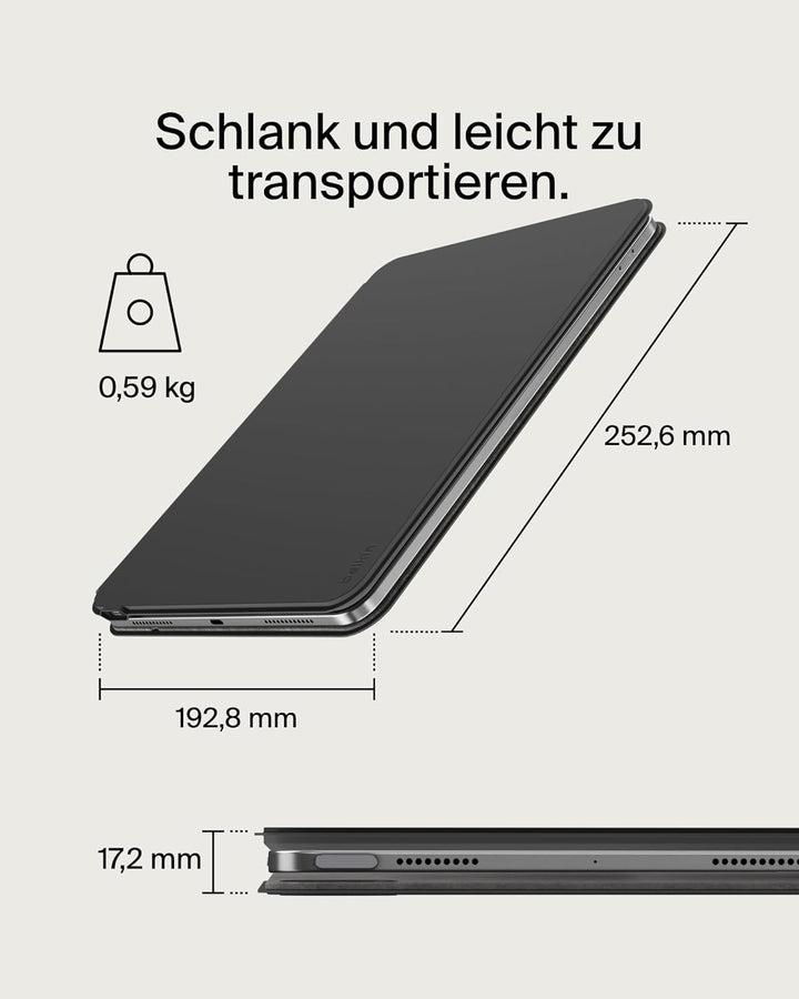 Belkin Pro Tastatur m. Hülle BBZ002de-v3 iPad 10.9" (10th Generation), iPad 10.9" (10th Generation)