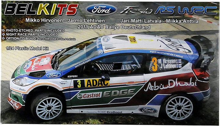 Ford Fiesta RS WRC Rally Model Kit 1:24 003