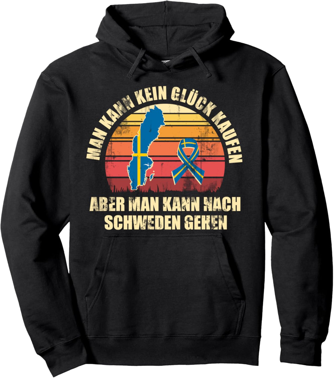Lustiges Geschenk für Patrioten Retro Stockholm Schweden Pullover Hoodie