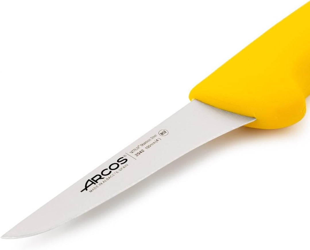 Arcos Serie 2900 - Ausbeinmesser - Klinge Nitrum Edelstahl 100 mm - HandGriff Polypropylen Farbe Gel