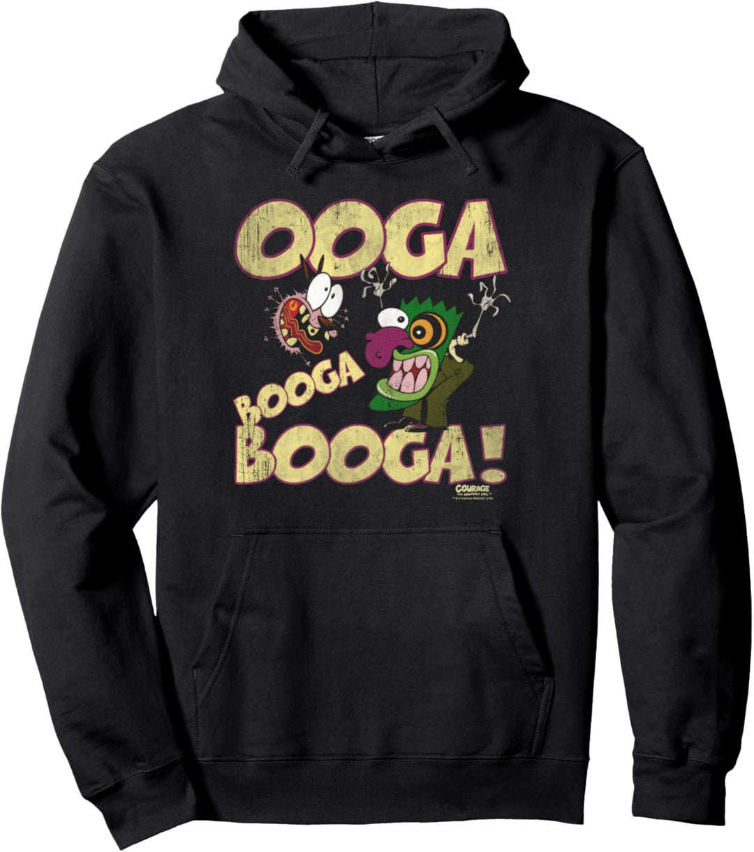 Courage the Cowardly Dog Ooga Booga Booga Pullover Hoodie