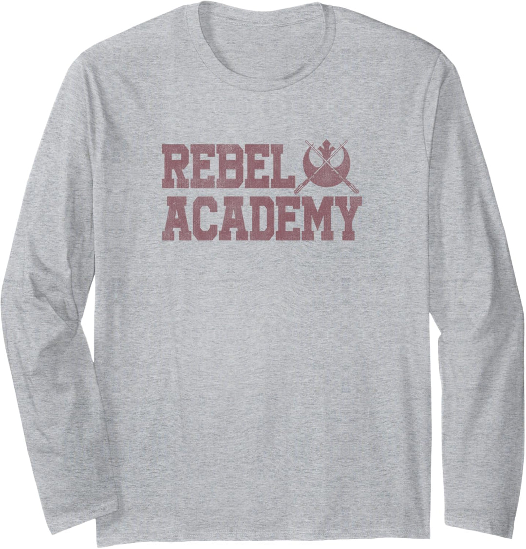Star Wars Rebel Academy Collegiate Logo Langarmshirt