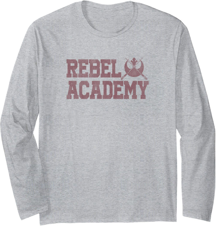 Star Wars Rebel Academy Collegiate Logo Langarmshirt