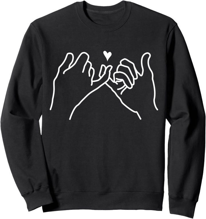 Best Friend Bff Pinky Promise Sweatshirt