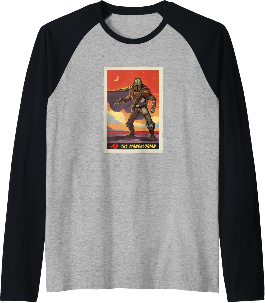 Star Wars The Mandalorian Trading Card Raglan