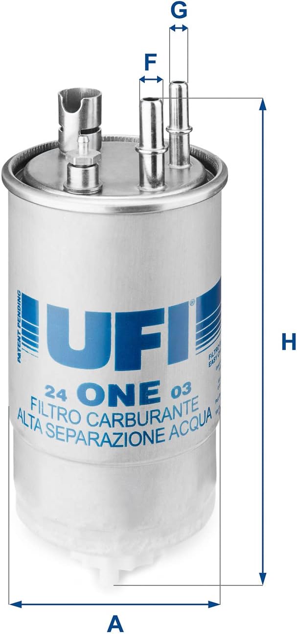 UFI Filters 24.ONE.03 Dieselfilter für Autos