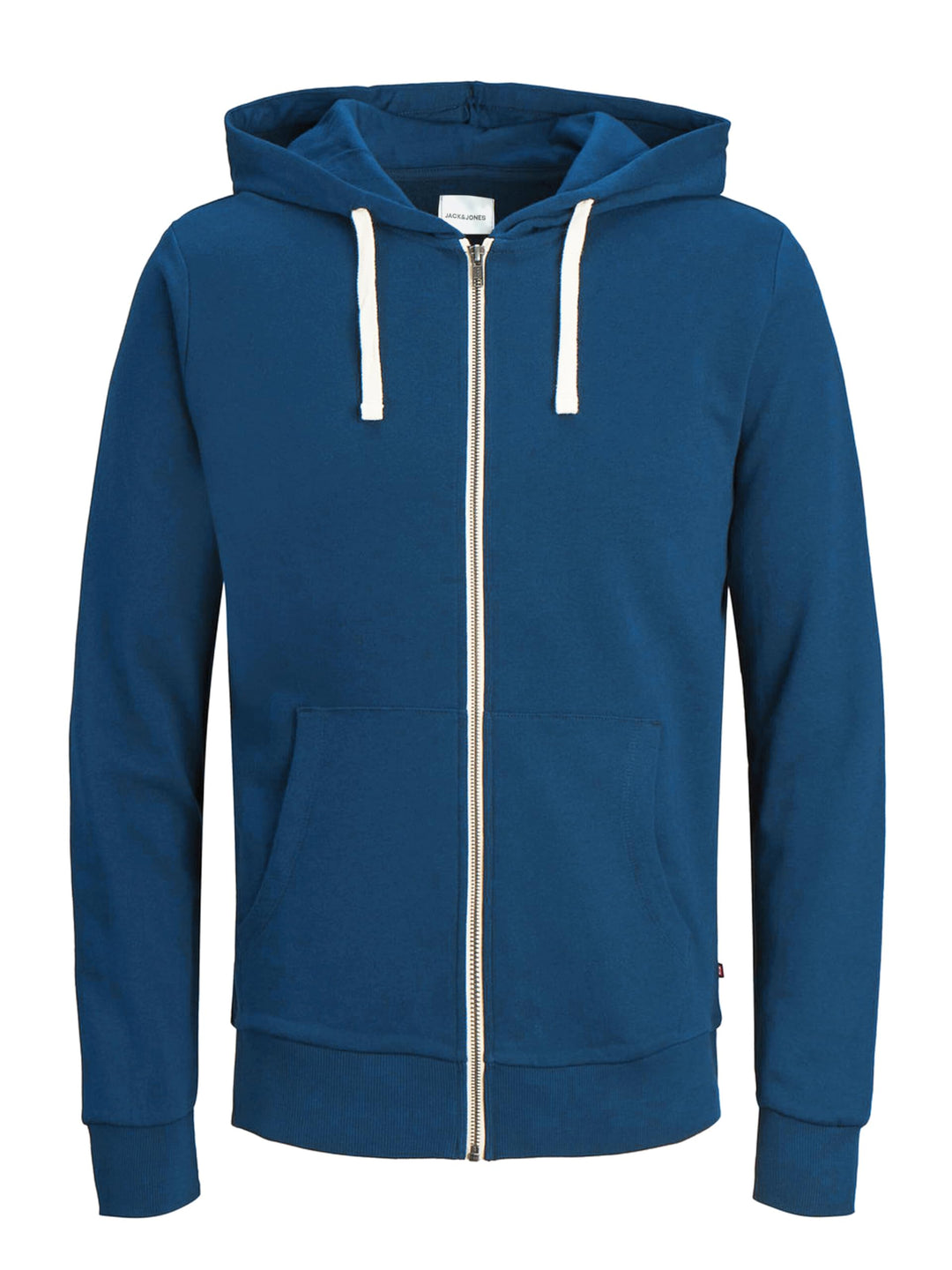JACK & JONES Herren JJEHOLMEN Sweat Zip Hood S Blau (Insignia Blue/Reg Fit), S Blau (Insignia Blue/R
