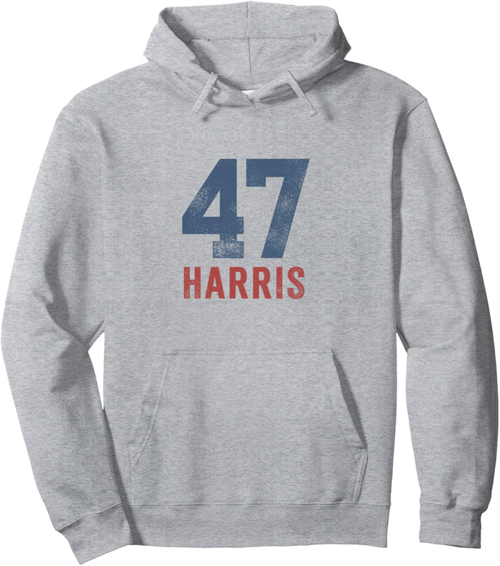 Kamala Harris 47 Pullover Hoodie