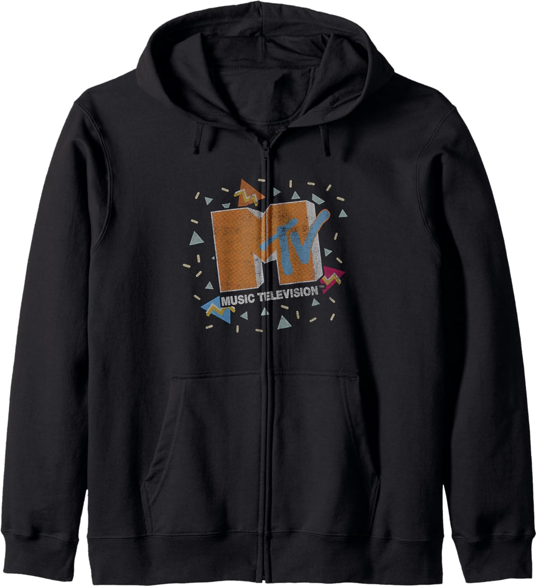 MTV Eighties Retro Logo Kapuzenjacke