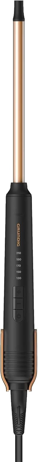 GRUNDIG NaturaShine HS 7230 Lockenstab, Hairstyler, 10 mm Durchmesser, Keramikbeschichtung mit Macad