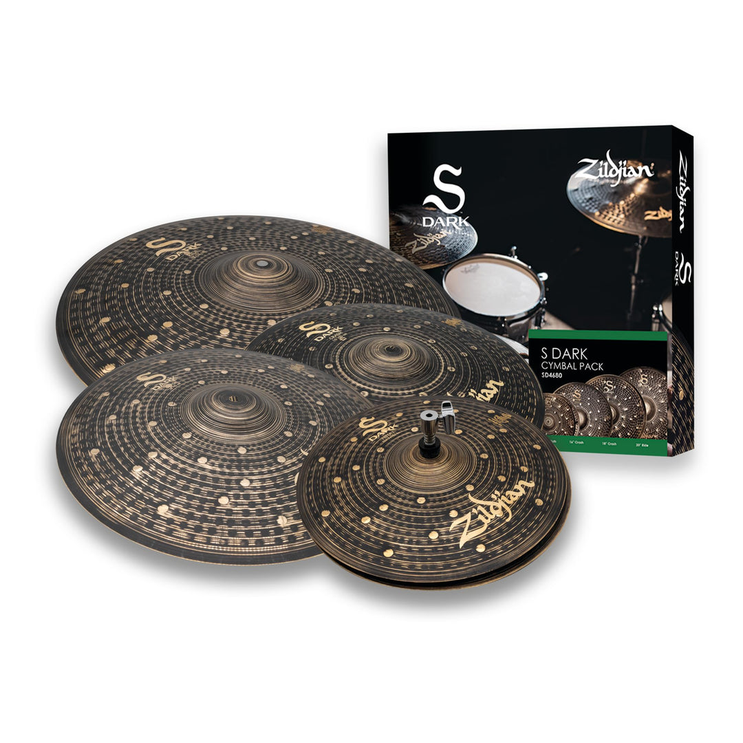Zildjian S Dark Becken-Set, 4-teilig