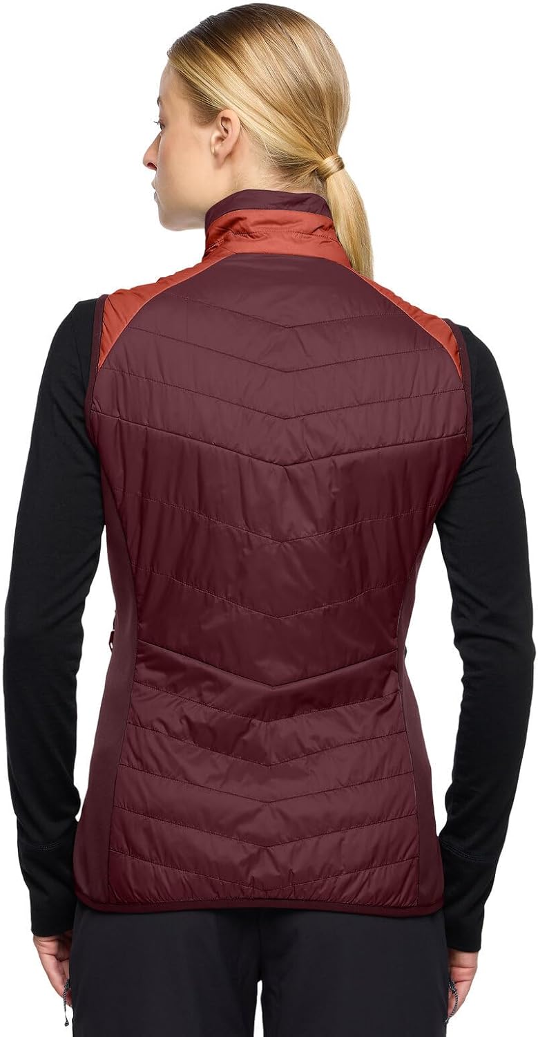 VAUDE Damen Chaleco Sesvenna Iv para Mujer Jacke 34 buckeye, 34 buckeye