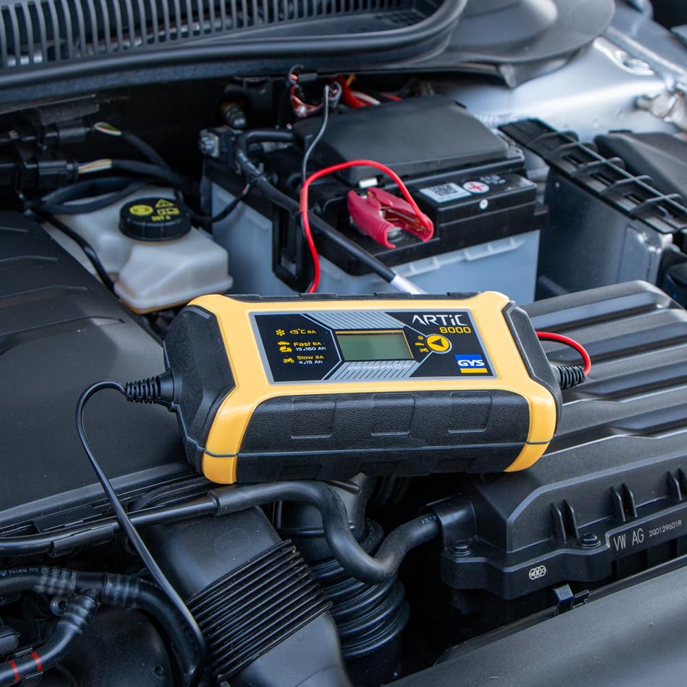 GYS GYSLadegerät Batterieladegeräte für Fahrzeuge mit 12V Batterien Artic 8000