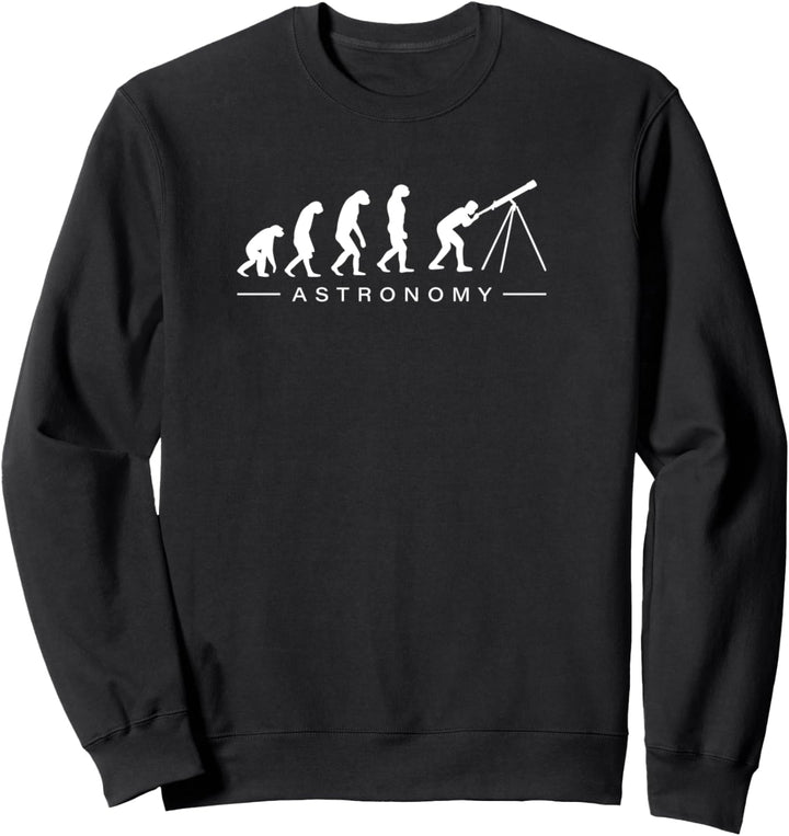 Weltraum Astronomie Astrophysik Evolution Sternegucker Sweatshirt