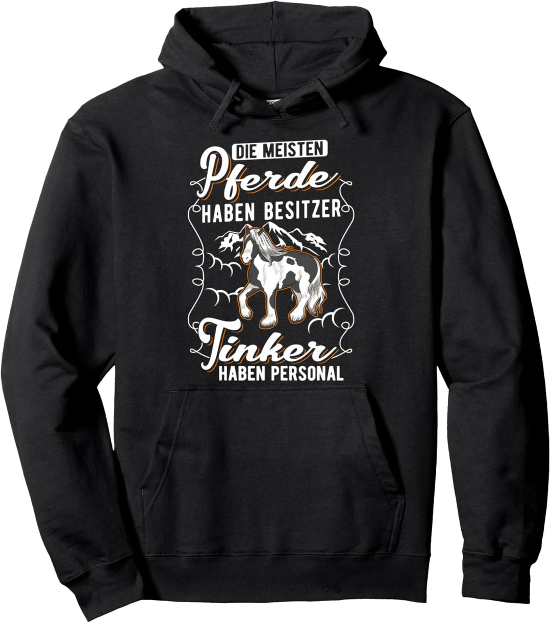 Tinker Glitzer Tinkerpferd Tinker Pullover Hoodie