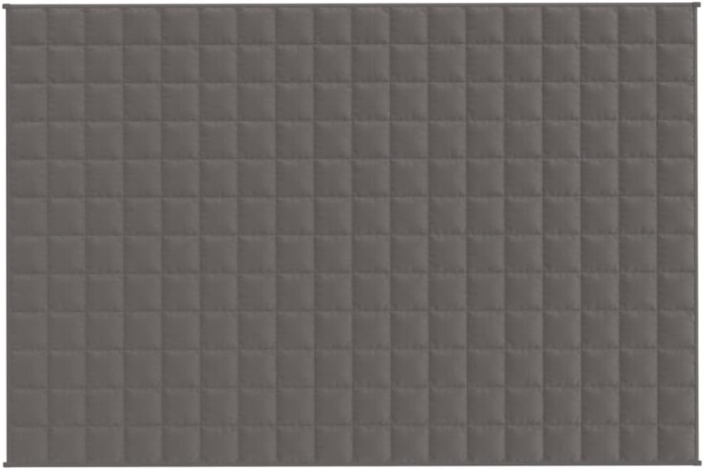 SKM Gewichtsdecke Grau 120x180 cm 5 kg Stoff, Weight: 5.38 kg, 350770