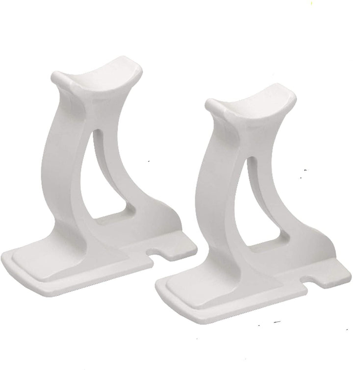 Universal-Stützfüsse für Heizkörper, 100 mm hoch Weiss, Weiss
