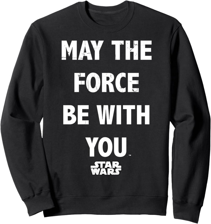 Star Wars May The Force Be With You Logo Sweatshirt