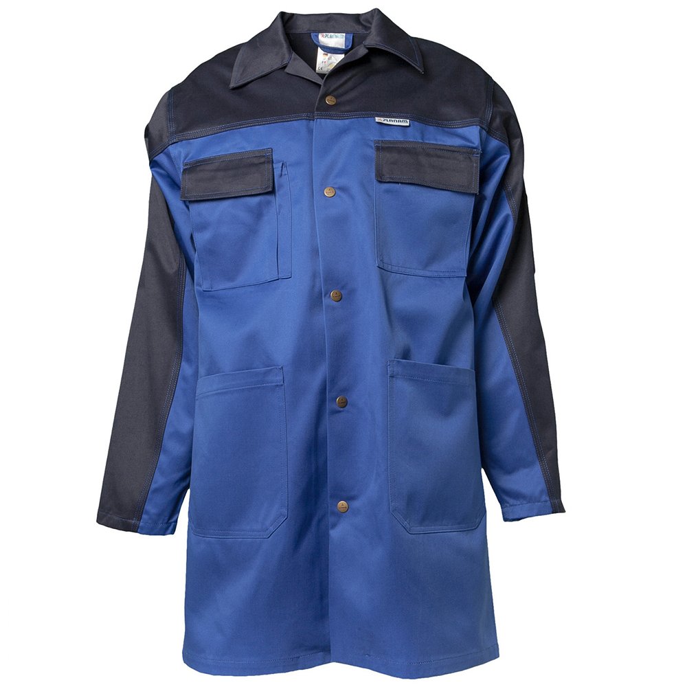 Planam Grösse 28 Herren Tristep Berufsmantel Kornblau Marine Modell 1241