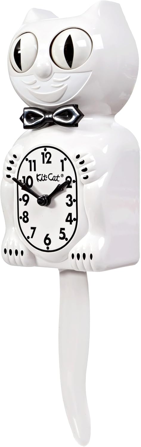 Kit Cat Klock Gentlemen Limited Edition (weiss) Weiss/opulenter Garten, Weiss/Opulenter Garten