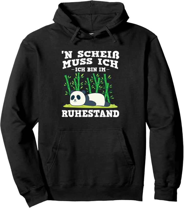 N Scheis muss ich Ruhestand Rente Rentner Geschenk Pullover Hoodie