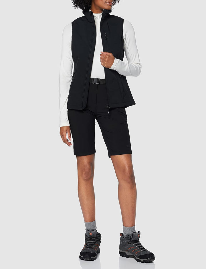 CMP Damen Weste Weste 48 Schwarz (Schwarz
