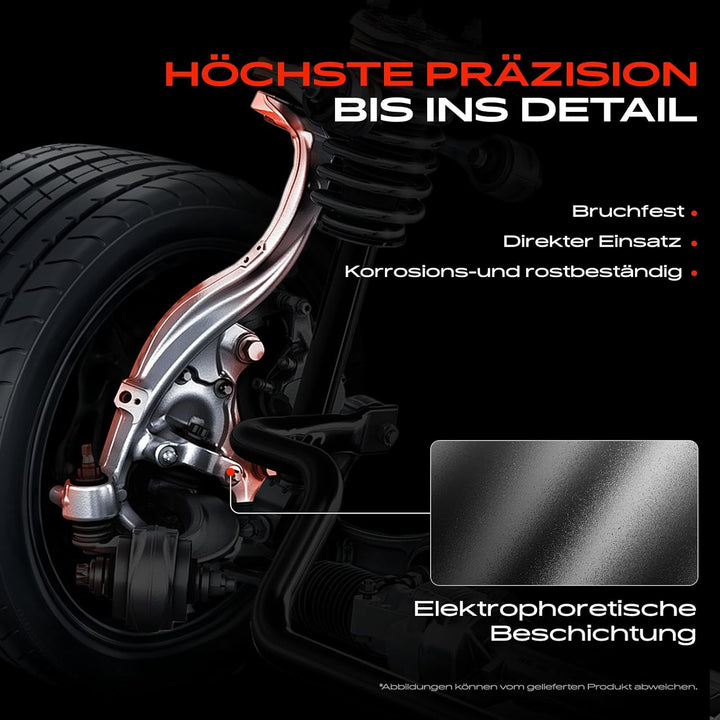 Achsschenkel Vorne Rechts für A3 8P Leon 1P1 Alhambra 710 CC Passat 365 357 3C5 Sharan 7N 2005-2019