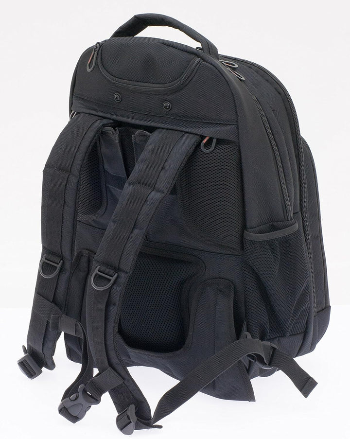 Bowatex Business Trolley Rucksack Akten Laptop Netbook Tablet 48 cm Schwarz