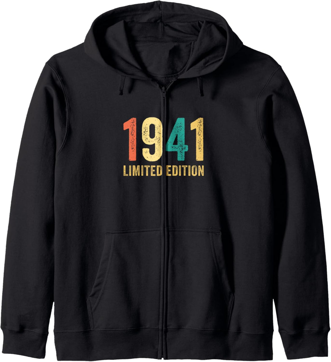 Geburtstag Geschenk Frau Mann Limited Edition Jahrgang 1941 Kapuzenjacke